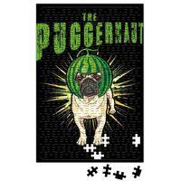 Pug Dog Puggernaut Life Funny Gift Puzzle 240 Parça Yapboz