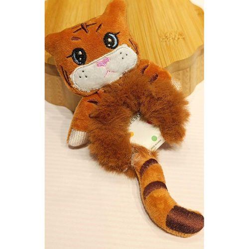 Monalisa Home Lüks Figürlü Gösterişli Peluş Lastik Toka