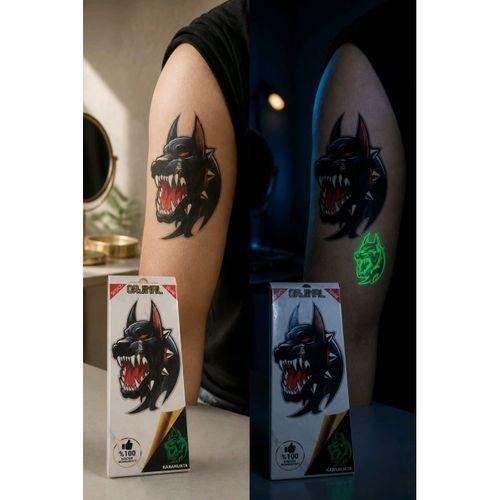 Monalisa Home  Kalıcı Gece Fosforlu Figürlü Dövme