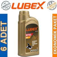 Lubex Mitras CVT 1 Lt Otomatik CVT Şanzıman Yağı (6 Adet)