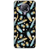 Xiaomi Poco F2 Pro Kılıf Desenli Özel Seri Tüyler (26) Tpu Silikon Kılıf