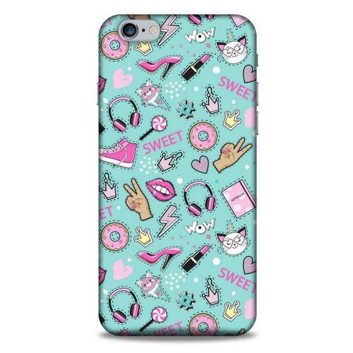 Pop Culture Turkuaz Apple Iphone 6 Plus Kılıf