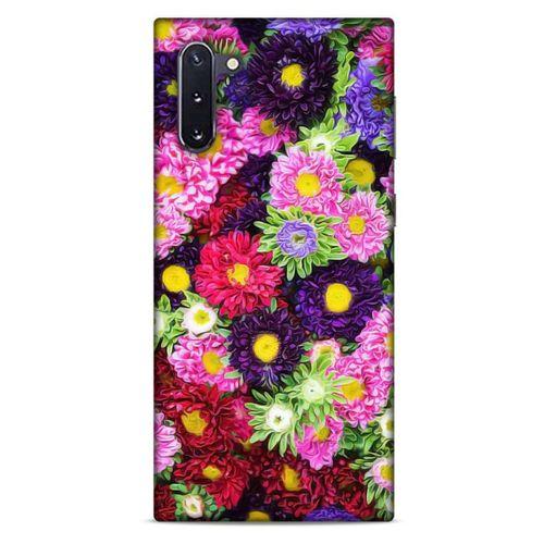 Lopard Samsung Galaxy Note 10 Uyumlu Kılıf Bahar (43) Thin Fit Kılıf Çiçek Buketi