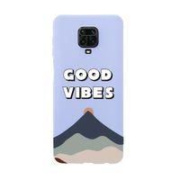 Xiaomi Redmi Note 9s Good Vibes Premium Silikonlu Telefon Kılıfı