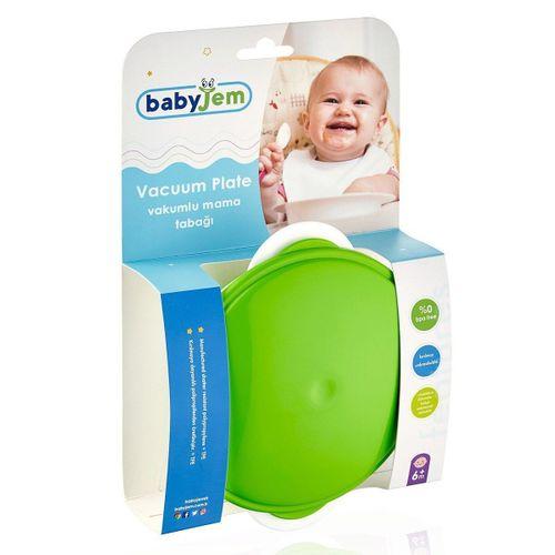 Babyjem BabyJem Vakumlu Mama Tabağı 565 Mavi