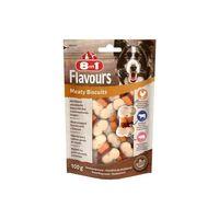 8IN1 Flavours Meaty Biscuits Kıtır Köpek Ödülü 100gr