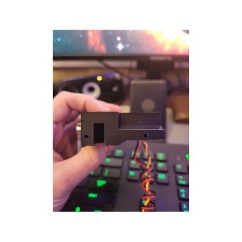 TRX4 ScattergunV2 90mm Geniş Yatar Servo Montajı (Bu ürün Sadece Plastik parçadır - Almadan Önce Soru Sorabilirsiniz)