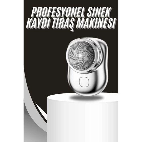 Kablosuz Tıraş Makinesi Günlük Hızlı Taşınabilir Şarjlı Yuvarlak Paslanmaz Çelik
