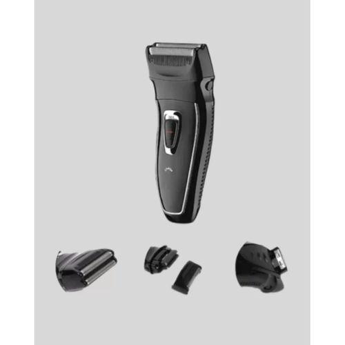 Şarjlı Kablosuz Tıraş Makinesi Çift Başlık Kuru Tıraş Ergonomik Taşınabilir