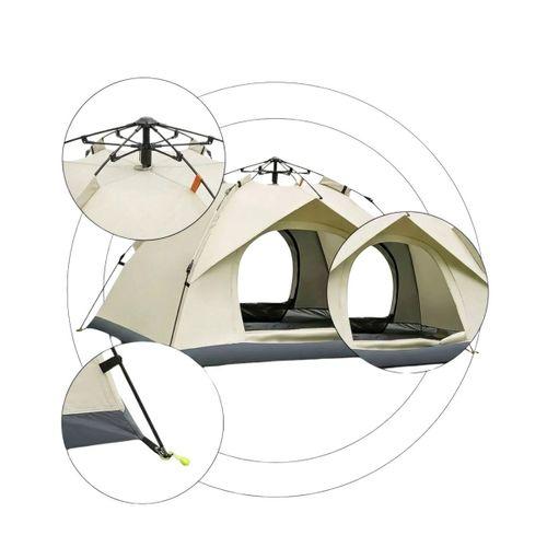 Çift Katmanlı Kamp Çadırı Otomatik Kurulum Suya Dayanıklı Outdoor Çadır