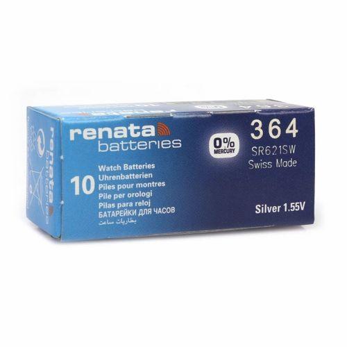 Renata 364 Sr621sw 1.55v Alkalin Saat Pili 10 Adet