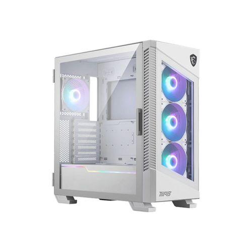 MSI MPG VELOX 100R WHITE TEMPERLİ CAM ARGB PSU YOK 3X120MM 1X120MM FAN GAMING BİLGİSAYAR KASASI
