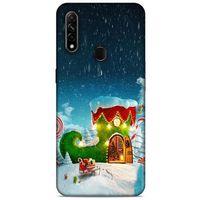 Oppo A31 Kılıf Snowix (4) Koruma Kılıfı Yeşil Lacivert