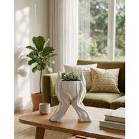 Dekoratif 3d El Tasarımlı Vazo Saksı Modern Ev Dekorasyon Aksesuarı