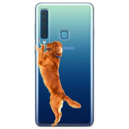 Samsung Galaxy A9 2018 Kılıf Golden Retriever Arka Kapak Koruma Desenli Full Koruyucu