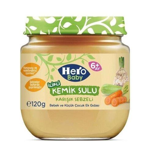 Hero Baby Hero Baby Gourmet Karışık Sebzeli Kavanoz Mama 120 Gr