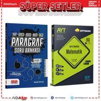 Referans AYT Matematik ve AKM Paragraf Soru Bankası Seti 2 Kitap