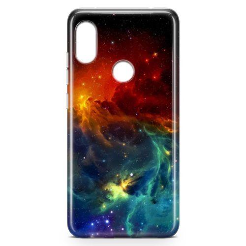 Xiaomi Redmi Note 6 Pro Kılıf Uzayda Girdabı Arka Kapak Koruma Desenli Full Koruyucu