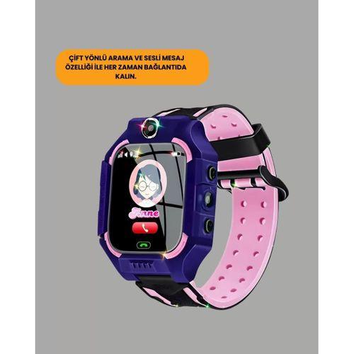 S10 Mor Akıllı Çocuk Saati