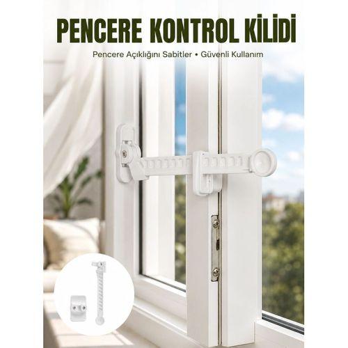 İçe Açılan Camlar İçin Emniyet Kilidi Seti 3’lü Yeni Nesil
