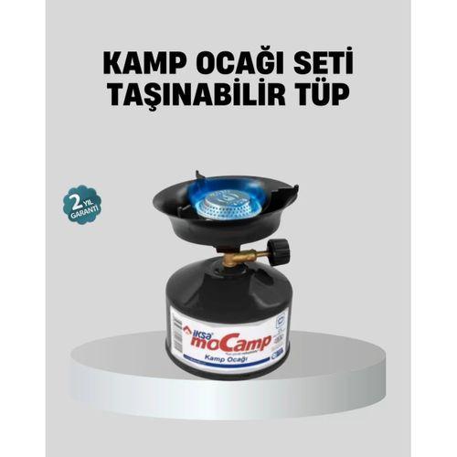 Taşınabilir Kamp Ocağı Seti Pişirme Alanı Ayarlanabilir Alev