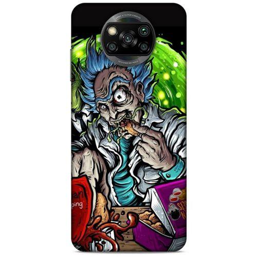 Xiaomi Redmi Poco X3 Uyumlu Kılıf Rick And Morty (50) Shockproof Kılıf Decoy Beths