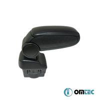 Seat Leon 2005-2012 Kol Dayama V1 (Suni Deri+ABS) Siyah