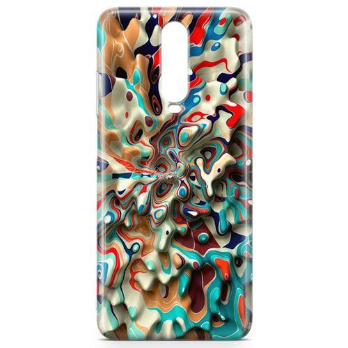 Xiaomi Redmi K30 Kılıf Mermer Cam Göbeği Arka Kapak Koruma Desenli Full Koruyucu
