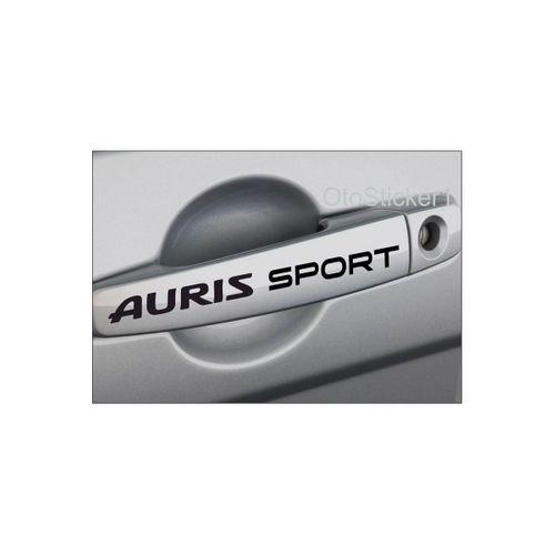 Toyota Auris Sport Için Uyumlu Aksesuar Kapı Kolu Ve Jant Sticker 8 Adet