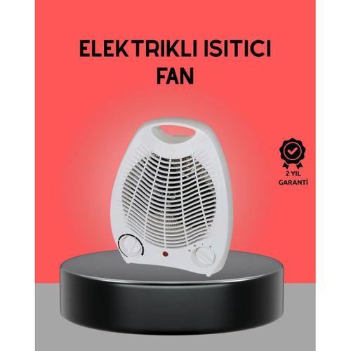Mini Elektrikli Isıtıcı 2000w – Termostatlı Fanlı Isıtma, Taşınabilir Tasarım