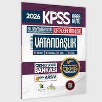 2026 FULLOrtaöğretim KPSS Vatandaşlık Kara Kutu ÖSYM Çıkmış Soru Bankası Son 15 Yıl(Sadece Lise)