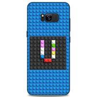 Lopard Samsung Galaxy S8 Plus Uyumlu Kılıf BloX (35) Fit Design Kılıf V Harfi