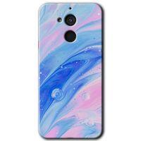 MRCİLETİSİM General Mobile GM 8 Kılıf HD Desen Baskılı Arka Kapak + Temperli Cam - Art Design 38