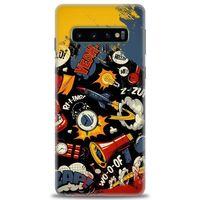 Samsung Galaxy S10 Kılıf HD Baskılı Kılıf - Z Zum! + Tam Ekran Koruyucu