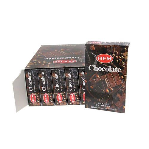 Chocolate Back Flow Cones 10'lu