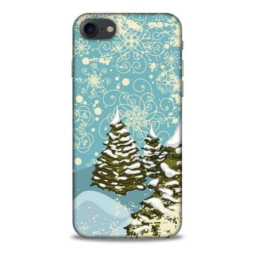 Apple Iphone 8 Kılıf Snowix (29) Arka Koruma Kılıfı Yeşil Krem