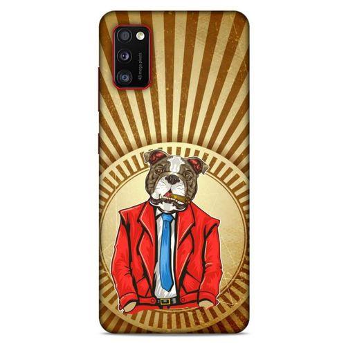 Samsung Galaxy A41 Kılıf Köpek Kıyafetleri (7) Telefon Kılıfı Pitbull Terrier Ceket
