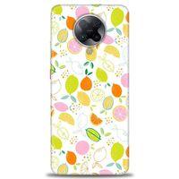 Xiaomi Poco F2 Pro Kılıf HD Baskılı Kılıf - Renkli Limonlar + Tam Ekran Koruyucu