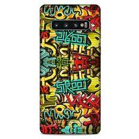 Graffitix (26) Desenli Silikon Kapak Samsung Galaxy S10 Kılıf