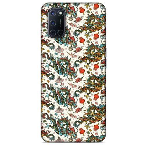 Oppo A72 Kılıf Dragons (20) Koruyucu Kılıf Ejderha Japon