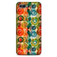 Oppo Rx17 Neo Kılıf Pastel Renkler (31) TPU Kılıf Kırmızı Yeşil
