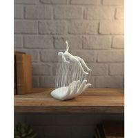 3d El Formlu İnsan Figürü Beyaz Modern Ev Ve Ofis Dekoru