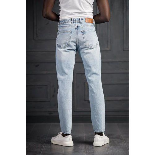 FBI Pamuklu Taş Yıkama Baggy (Geniş Paça) Jean Pantolon