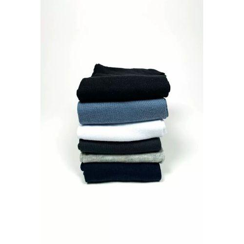 Penye Yazlık Erkek Çorap Burun Dikişsiz Takviyeli Topuk ve Burun 6 çift