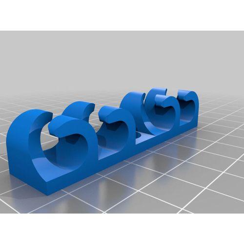 Kablo Tutucu 4X 1 Vida ile 3D Baskı (Bu ürün Sadece Plastik parçadır - Almadan Önce Soru Sorabilirsiniz)