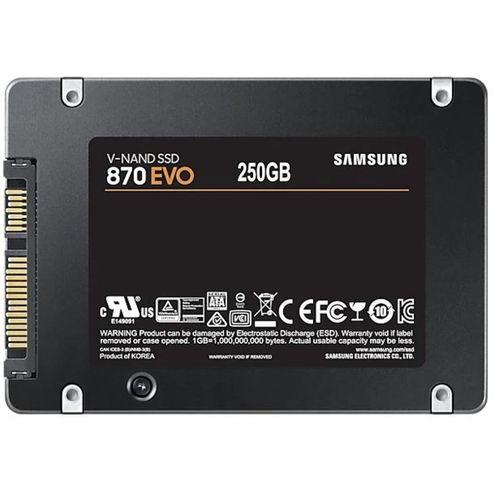 250GB SAMSUNG 870 560/530MB/s EVO MZ-77E250BW SSD