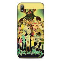 Huawei Y5 2019 Uyumlu Kılıf Rick And Morty (38) Neo Hybrid Kılıf Rick Sanchez