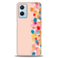 Oppo A96 4G Kılıf HD Baskılı Kılıf - Parça Tuval + Tam Ekran Koruyucu