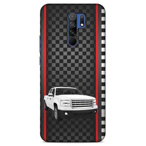 Lopard Xiaomi Redmi 9 Uyumlu Kılıf PickUpX (3) Kapak Beyaz