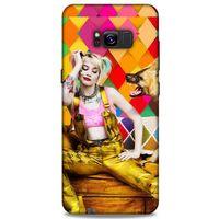 Samsung Galaxy S8 Plus Uyumlu Kılıf Harley Quinn (34) Slim Armor Kılıf Lavanta galibarda